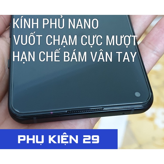 Dán kính cường lực GOR VUỐT SIÊU MƯỢT chống bám vân tay cao cấp