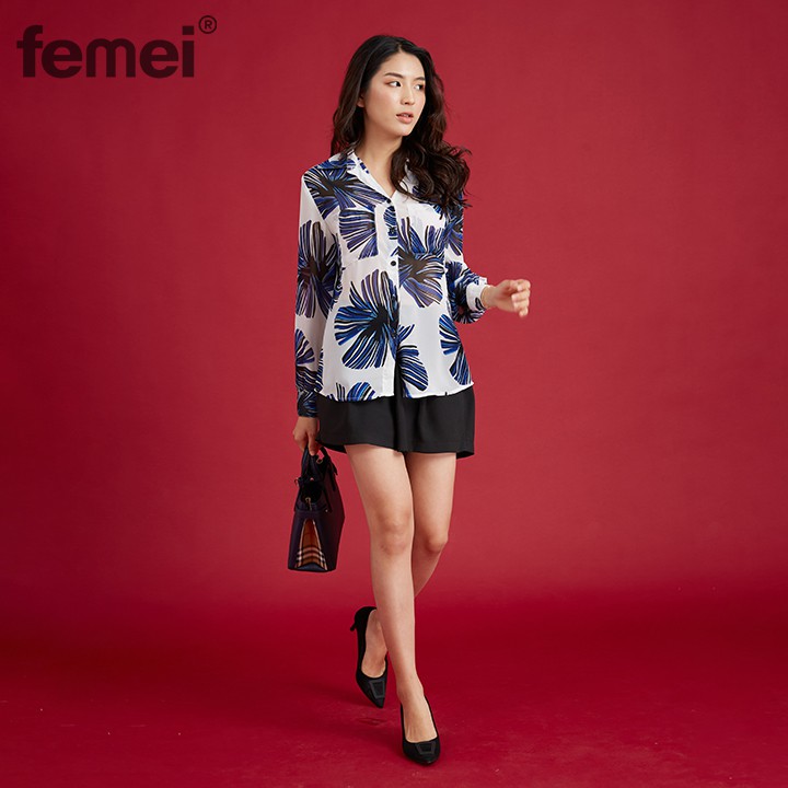 FEMEI - Set Áo sơ mi quần short FSSM010