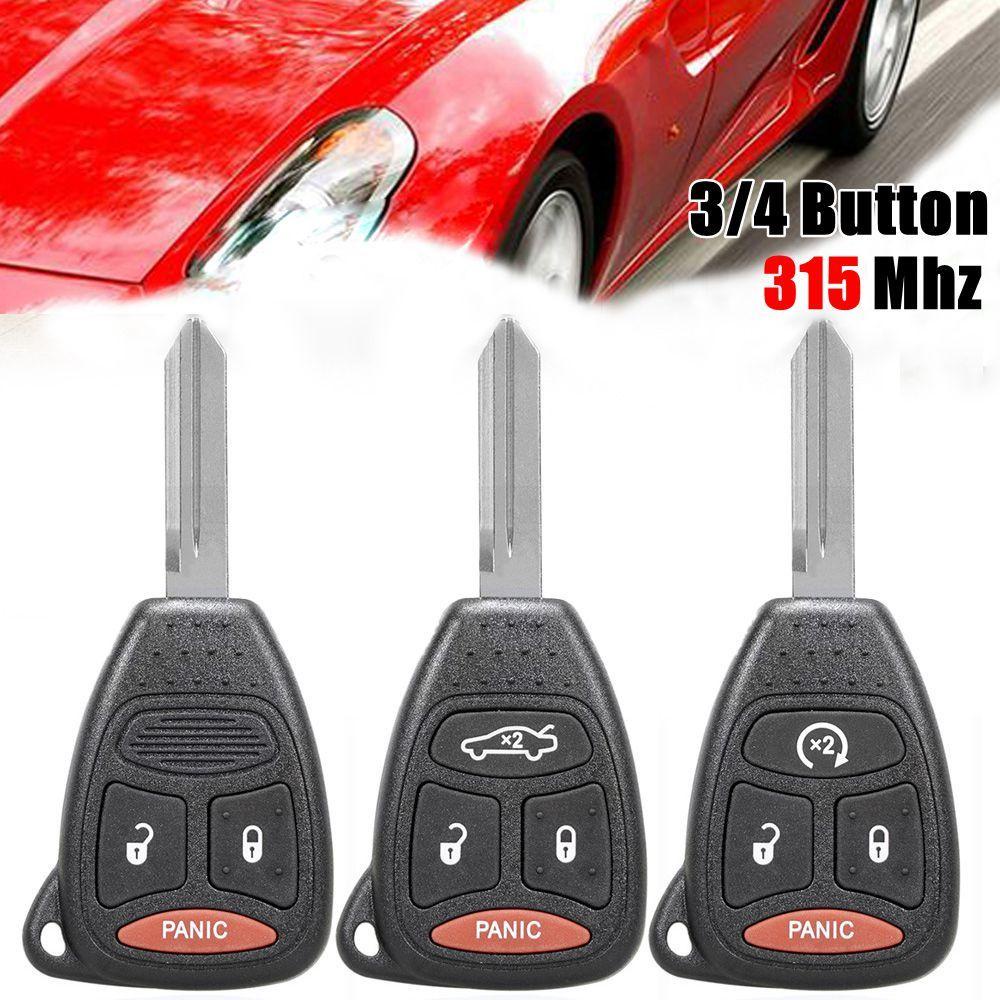 Chìa Khóa Điều Khiển Xe Hơi 4 Nút 315MHz Cho Dodge Chrysler Jeep