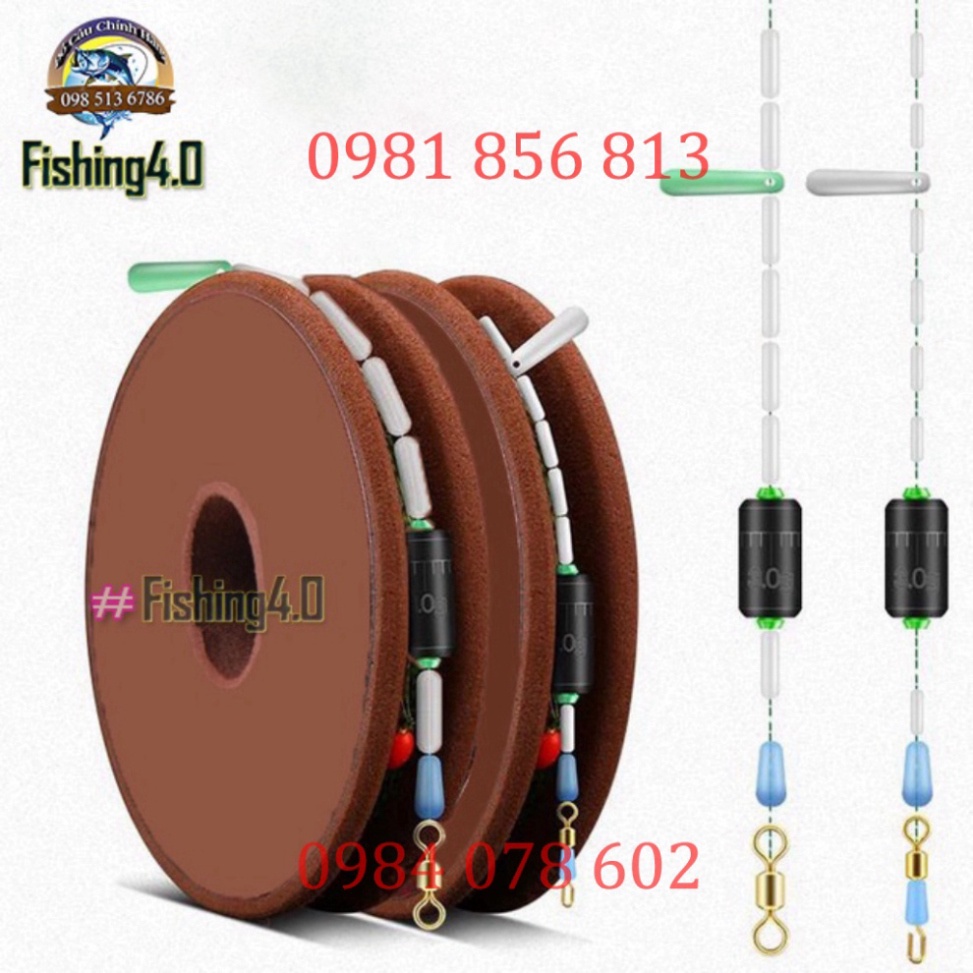 giảm giá - sale Bộ dây trục câu đơn câu đài buộc sẵn cước câu cá tàng hình đủ kích cỡ, thẻo câu đa năng - AA29 - uy tín