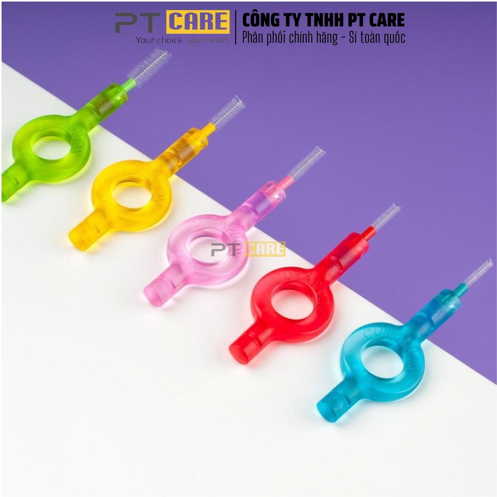 PT CARE | Bộ Bàn Chải Kẽ Răng Curaprox Mixed Set CPS 150 Thụy Sĩ Dành Cho Răng Niềng Chỉnh Nha