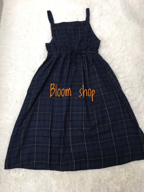 Váy yếm kẻ (có sẵn) ảnh thật ở cuối | BigBuy360 - bigbuy360.vn