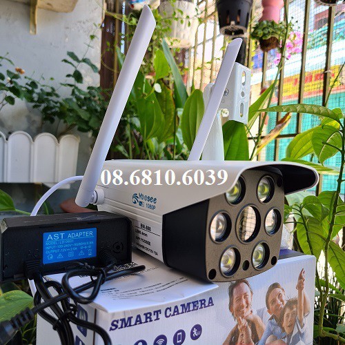 [Mã 11ELSALE hoàn 7% đơn 300K] CAMERA YOOSEE 888 8 LED HD1080 - 2.0Mps NGOÀI TRỜI CHỐNG NƯỚC - HÌNH ẢNH CỰC NÉT | BigBuy360 - bigbuy360.vn