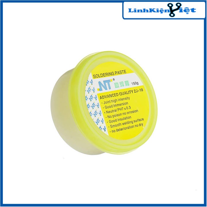 Mỡ hàn thiếc Soldering Flux Paste ZJ-18 hỗ trợ hàn mạch