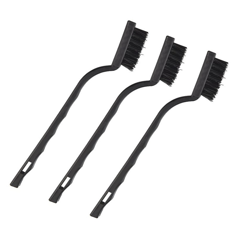 Bộ 3 Bàn Chải Cứng Làm Sạch Vòi Máy In 3D Bằng Đồng / Nylon / Thép