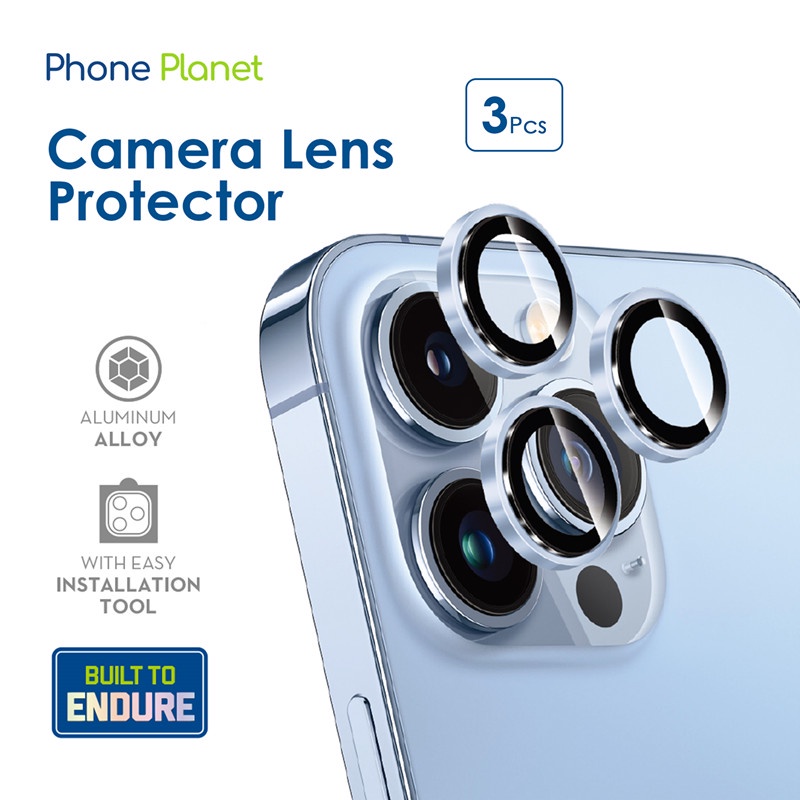 Phone Planet Bảo Vệ Camera Cho Iphone 13 Pro Max 12 13Mini Bảo Về Từng Ống Kính