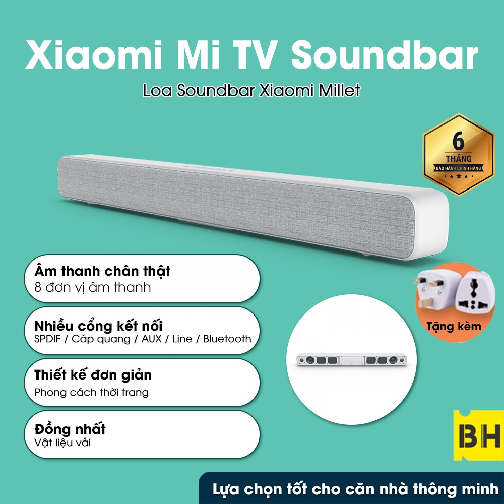 Loa Xiaomi TV Sound Bar/ Loa Redmi TV không dây Bluetooth đơn giản và thời trang