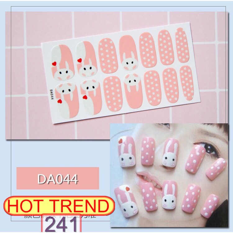 Set Sticker Dán Móng Tay 3D Cực Xinh Cho Các Nàng P241 41-64 SIÊU HOT