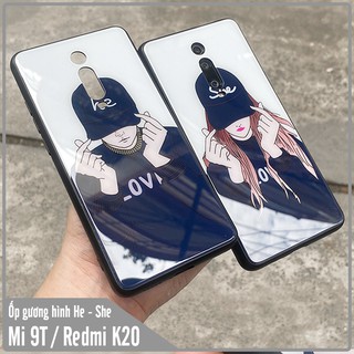 Ốp lưng Xiaomi Redmi Mi 9T / Redmi K20 gương hình He - She