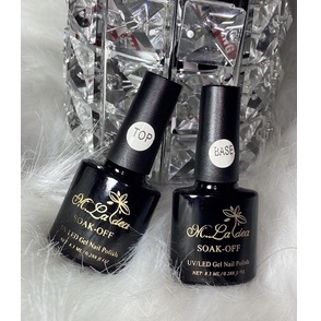 Base top sơn gel MLADEA mini sơn bóng liên kết sơn móng tay gel phụ kiện nail rẻ 8ml