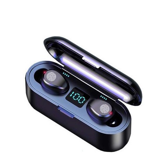 Tai Nghe Bluetooth 5.0 AMOI F9 TWS Bản QUỐC TẾ Cao Cấp - Cảm Ứng Không Dây Chống Nước Chống Ồn Tích Hợp Sạc Dự Phòng | BigBuy360 - bigbuy360.vn