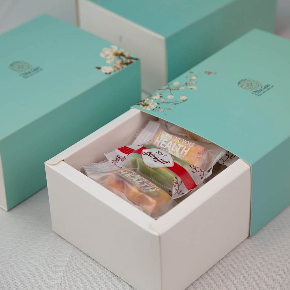 Kẹo nougat cao cấp mix 5 vị Nhà Gạo