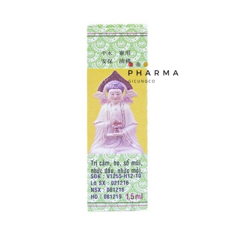 Dầu Gió Phật Linh Trường Sơn - 1.5ml