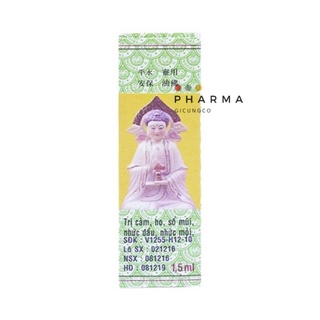 Dầu gió phật linh trường sơn - 1.5ml