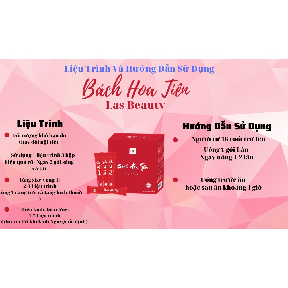 Cốm bách hoa tiên đẹp da bổ sung nội tiết tố, tăng vòng 1 (Mua 3 hộp tặng bình thủy tinh) | Thế Giới Skin Care