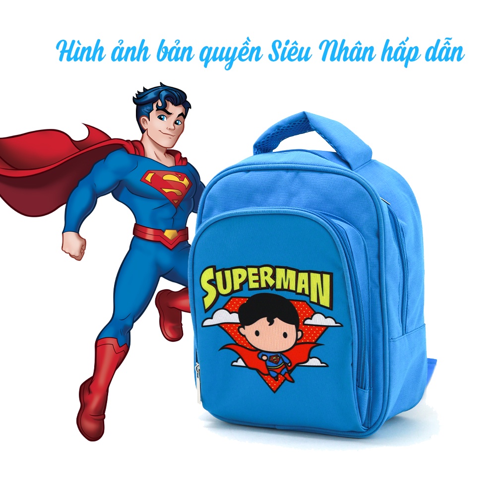 Balo mầm non hoạt hình DC Hồng Hà chống thấm nước - 3713