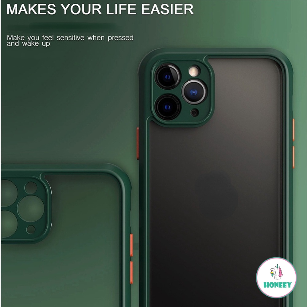Ốp Điện Thoại TPU Mềm Trong Suốt Chống Sốc Compatible Cho iPhone 11 Pro Max X Xs Max