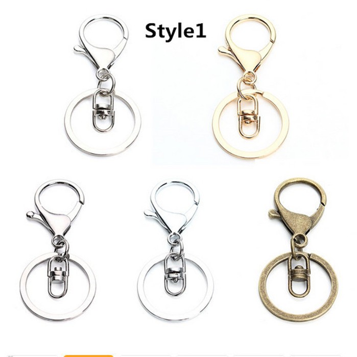 Set 2 móc khóa càng cua 30mm x 70mm