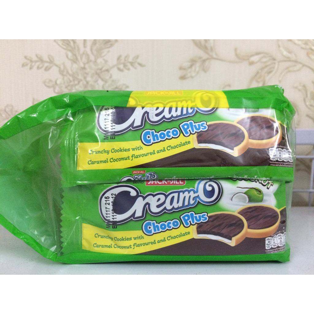 Bánh Cream O Thái dừa và caramen