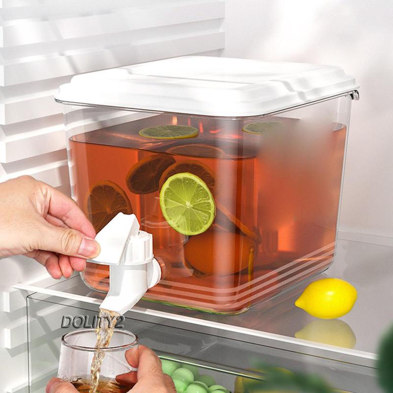 Bình Đựng Nước Để Tủ Lạnh Có Vòi 3.3L Có Giá Đỡ LOẠI ĐẸP