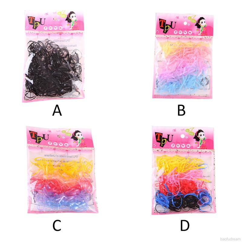Set 220 dây thun buộc tóc dùng một lần tiện lợi