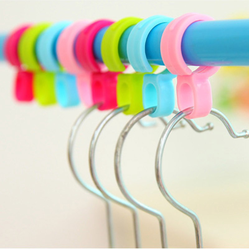 Bộ 10 Móc Treo Quần Áo HOUSEEKER Chống Gió Tiện Dụng Chất Lượng Cao