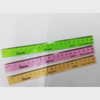 Thước kẻ màu 20cm
