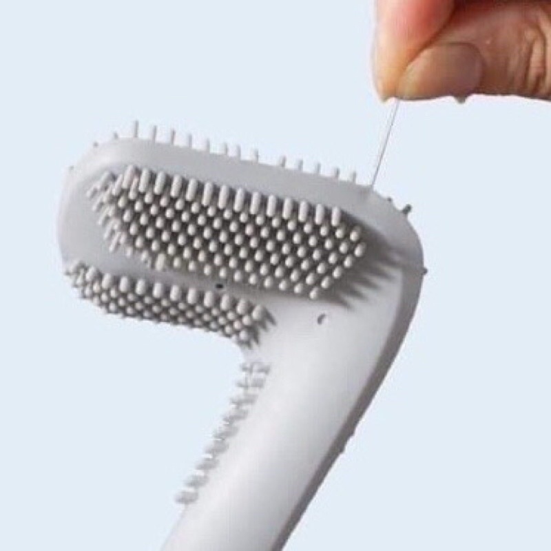 Cọ bồn cầu silicon thông minh, nhỏ gọn siêu sạch