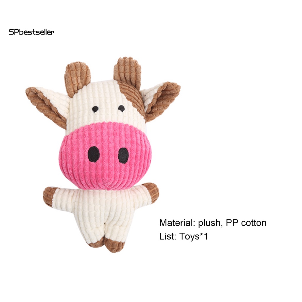 Đồ chơi nhồi bông hình chú cún dễ thương cho thú cưng