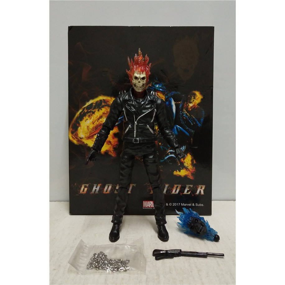 Mô hình Ghost Rider - Ma Tốc Độ Marvel legend chính hãng  cao 23cm