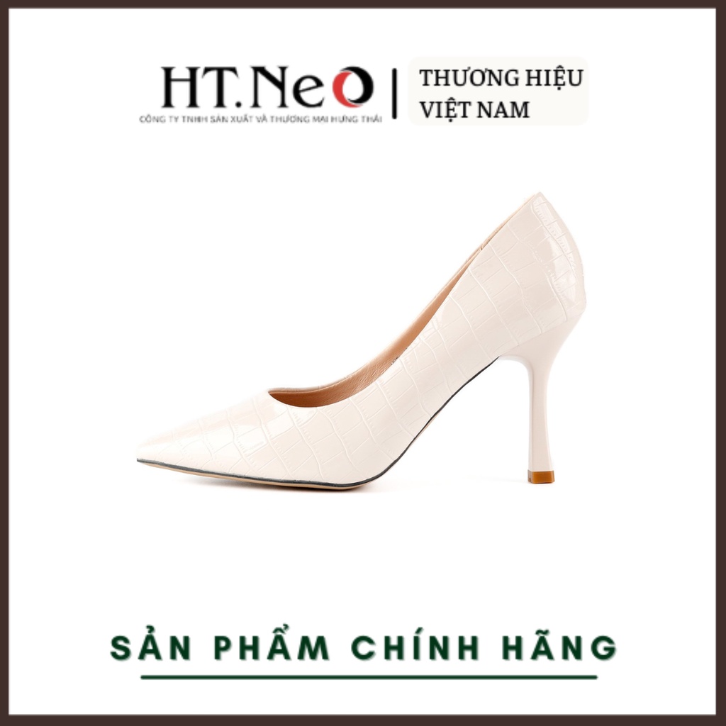 Giày cao gót HT.NEO thiết kế trẻ trung, nhiều màu sắc, gót cao 9cm CS246