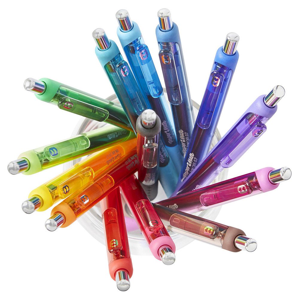 Bút Mực Gel Nhanh Khô Không Trôi Đệm Cao Su Êm Tay Xuất Xứ Từ Mỹ Paper Mate InkJoy Cây Đầu To