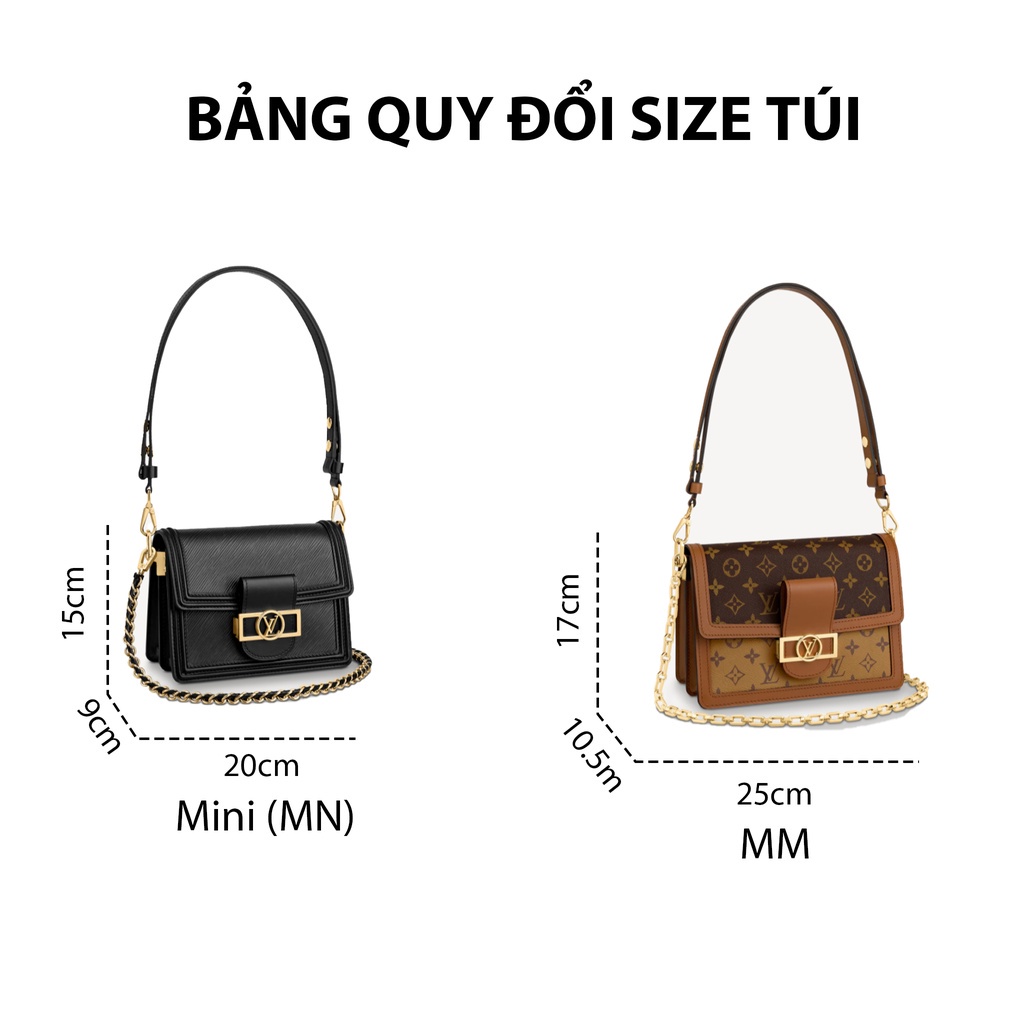 LDP LÓT TÚI LV Dauphine cao cấp full Size | Khách có nhu cầu may Lót túi vui lòng Chat với Shop