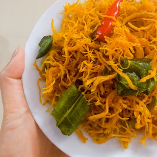 KHÔ GÀ LÁ CHANH ĂN VẶT KETO TÚI 100g