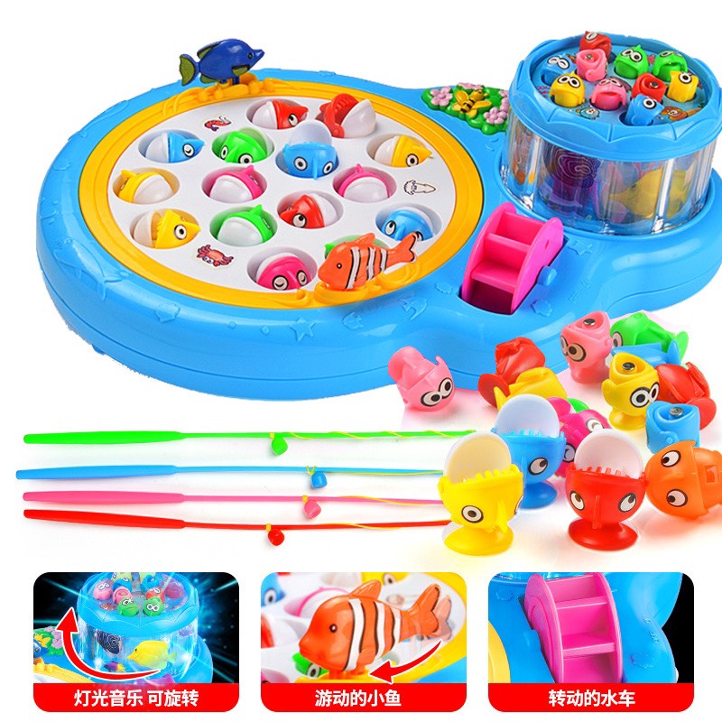 Đồ chơi câu cá 2 tầng cho bé Mới