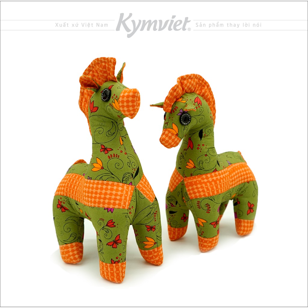 Đồ Chơi Nhồi Bông Hình Ngựa KYMVIET Craft Cotton [TMH-2102]