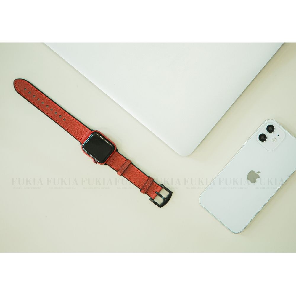 Dây da lộn dành cho Apple Watch đồng hồ thông minh Series 1/2/3/4/5/6/7/SE size 38/40/41/42/44/45 mm