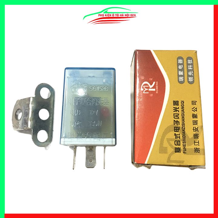 Rơle relay chớp xi nhan 3 chân SG152B cho ô tô xe máy