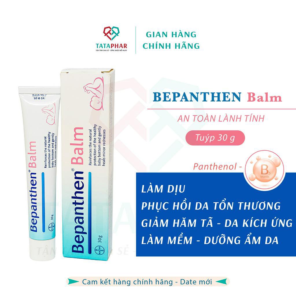 Kem Bepanthen Balm - Ngừa hăm tã, kích ứng da cho bé - Dạng kem mỡ tuýp 30 gam