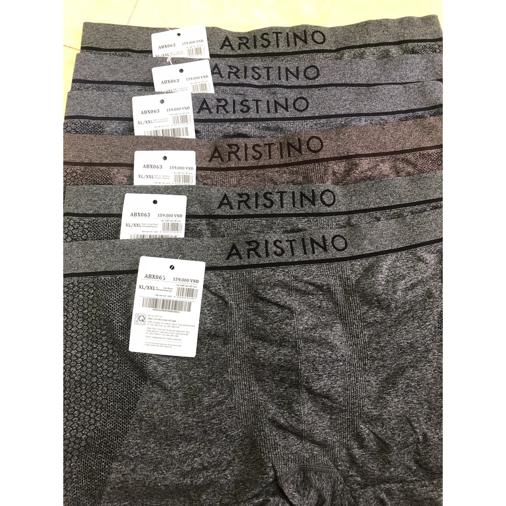Combo 3 Sịp dệt Boxer ❤️FREESHIP❤️ Quần Sịp đùi Nam ARISTINO sợi tre kháng khuẩn cao cấp, Chính hãng