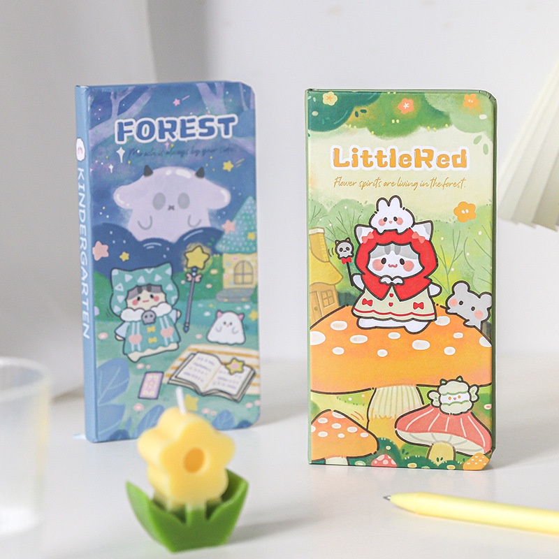 Flowertree 1 Sổ Tay Ghi Chú Họa Tiết Kẻ Ô