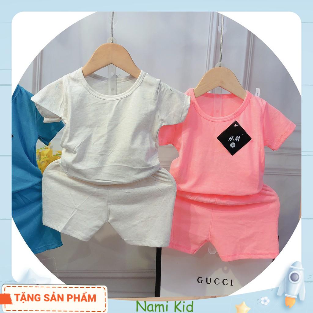 Bộ Thun cho bé Trai Bé Gái 1-5 Tuổi -Bộ Thun Cotton Mặc Hè Cho Bé-Đồ Bộ Trẻ Em Giá Tốt