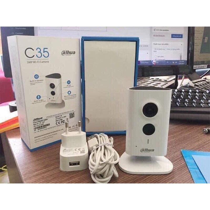 Camera IP DAHUA IPC-C35P không dây hồng ngoại 3.0 Megapixel