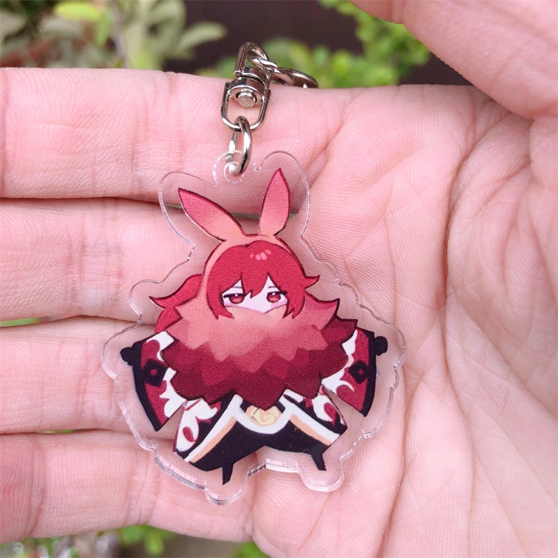 ( Mica trong acrylic ) Móc khóa GENSHIN IMPACT ver PHÁP SƯ VỰC SÂU xinh xắn game chibi anime