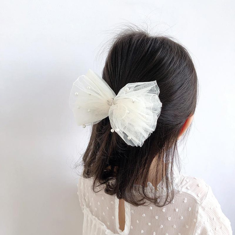 Kẹp Tóc Hình Nơ Cho Bé Gái