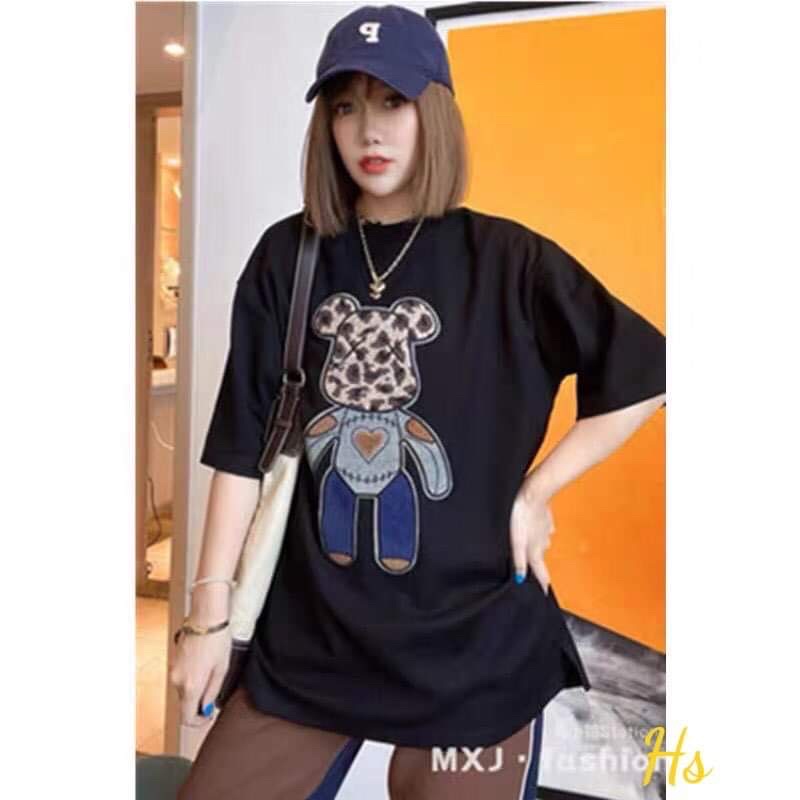 Áo gấu bông trái tim HSU1