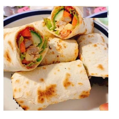 Vỏ Fresh Corn Tortilla Tươi Từ Bột Ngô 330g khoảng 8pcs 22cm