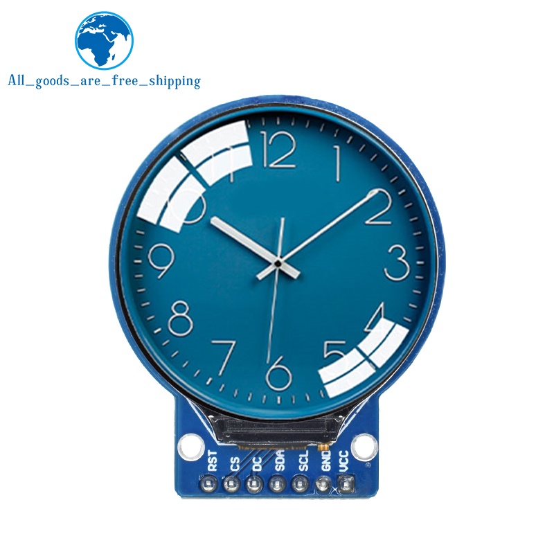 Mô Đun Màn Hình TFT 1.28 Inch TFT LCD RGB 240*240 GC9A01 Mã 240x240 PCB Cho Arduino