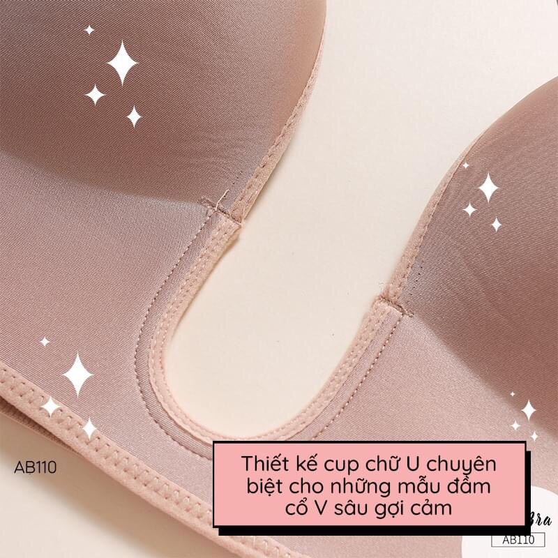 Áo lót nữ thiết kế chữ U sexy cho phái đẹp, mút 1.5cm không gọng nâng đỡ vòng 1 siêu đỉnh