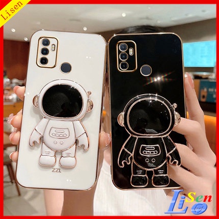 Ốp điện thoại oppo a53 Ốp Điện Thoại Hình Phi Hành Gia Có Giá Đỡ Cho OPPO A53 A33 A54 A5S A55 A16 F9 A7 A12 A15 A9 2020 A5 2020 A15S A76 A96 A55 yhy